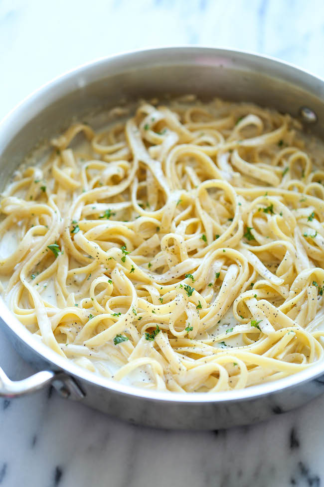 One Pot Garlic Parmesan Pasta